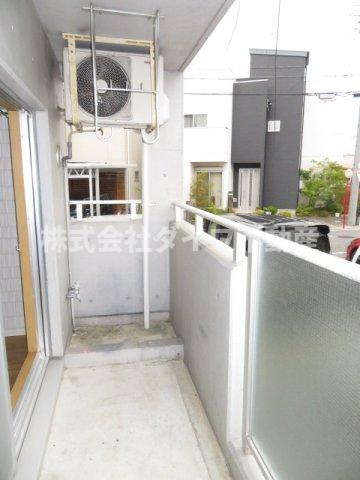 U・paretteのバルコニー