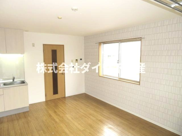 U・paretteの居間・リビング|LDK別角度