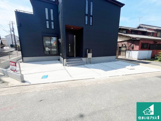 加古郡播磨町古田　新築一戸建ての駐車場|2台分の駐車スペース有り！急な来客でも安心です！