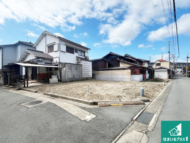 加古郡播磨町古田　新築一戸建ての外観|周辺は落ち着いた街並みの住宅地！子育てがしやすい住環境です！まだ未完成ですが、現地でしかわからない事もございます。是非一度ご覧ください。
