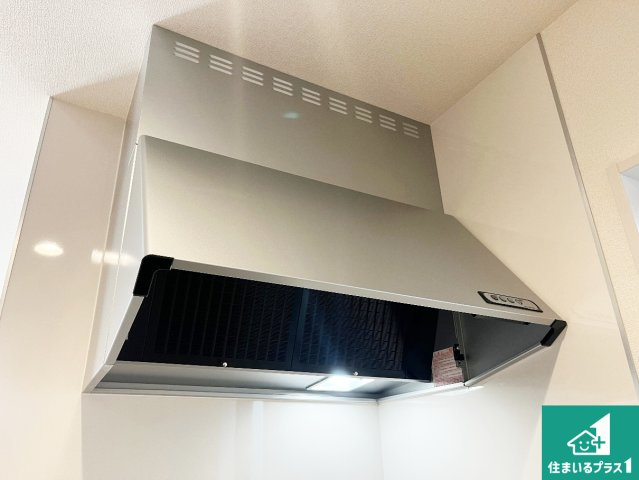 加古郡播磨町古田　新築一戸建ての設備|汚れにくいスロットフィルタでお手入れラクラク！ＬＥＤ照明付き！