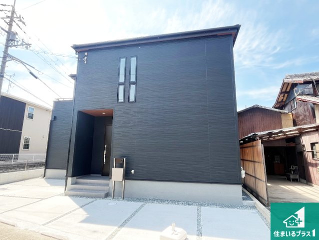 加古郡播磨町古田　新築一戸建ての外観|安心の10年保証！外観を美しく保ち、雨水で汚れを落とします！気になることがありましたら、お気軽にお問い合わせください！