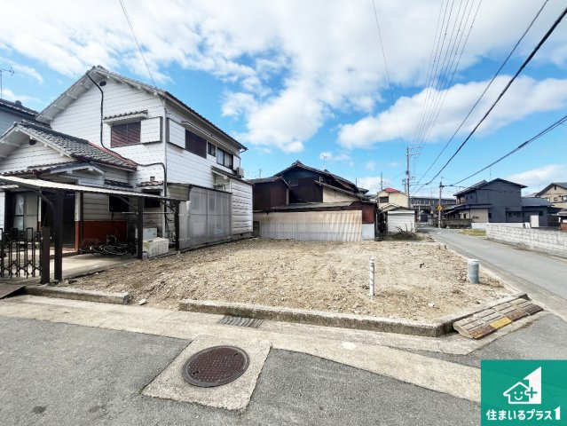 加古郡播磨町古田　新築一戸建ての外観|周辺は落ち着いた街並みの住宅地！子育てがしやすい住環境です！まだ未完成ですが、現地でしかわからない事もございます。是非一度ご覧ください。