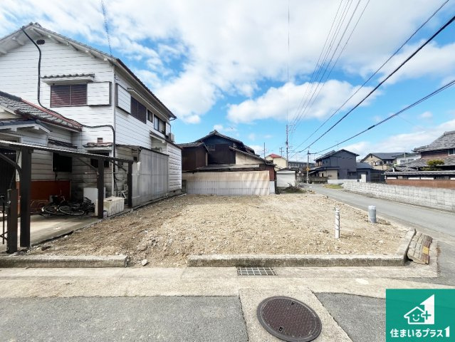加古郡播磨町古田　新築一戸建ての外観|周辺は落ち着いた街並みの住宅地！子育てがしやすい住環境です！まだ未完成ですが、現地でしかわからない事もございます。是非一度ご覧ください。
