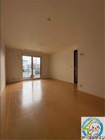 梅田様戸建Ⅱの居間・リビング|※パース写真