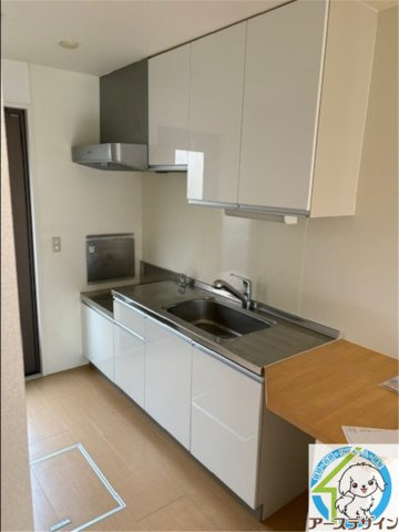 梅田様戸建Ⅱのキッチン|※パース写真