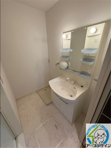 梅田様戸建Ⅱの洗面所|※パース写真