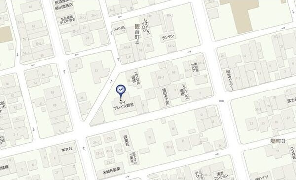 マイプレイス観音の地図