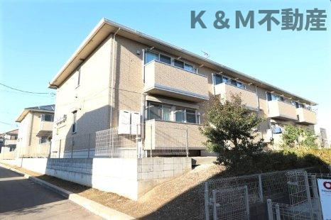 メゾンリッシュBの外観|外はこのようになっています