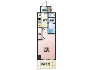 アルティザ江坂の間取り