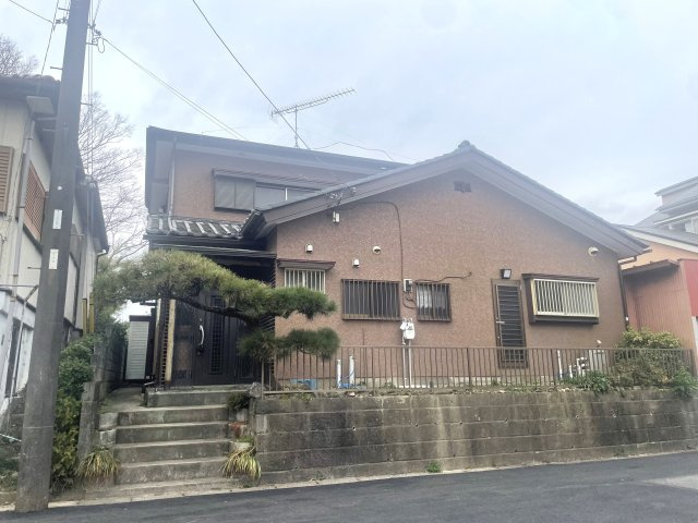 金谷郷貸家の外観