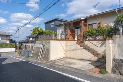 【前面道路含む現地写真】 | 【土地】南区柏原三丁目 | 福岡市南区柏原の土地