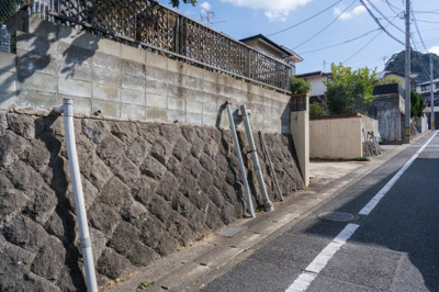【前面道路含む現地写真】 | 【土地】南区柏原三丁目