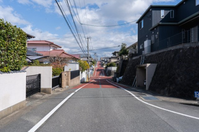 【前面道路含む現地写真】 | 【土地】南区柏原三丁目
