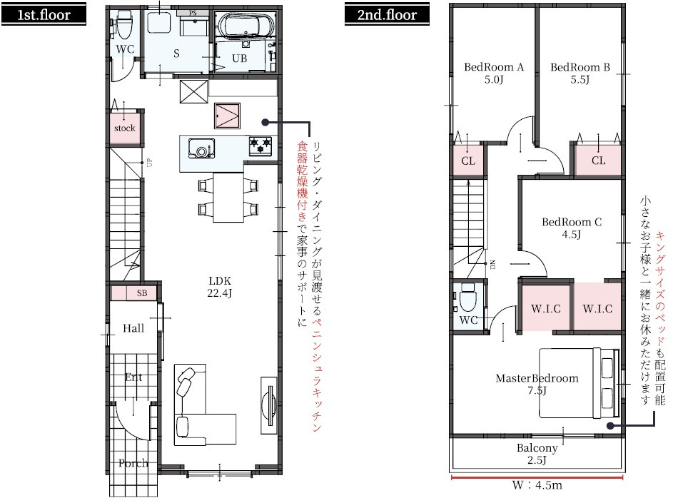 越谷市登戸町3号棟　新築戸建