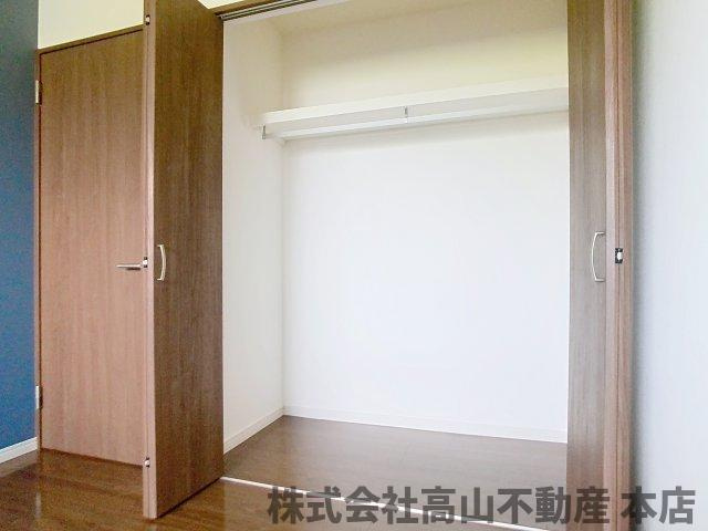 宗像市田熊３丁目のアパートの収納