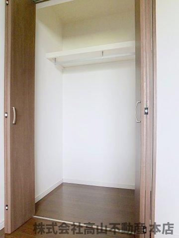 宗像市田熊３丁目のアパートの収納