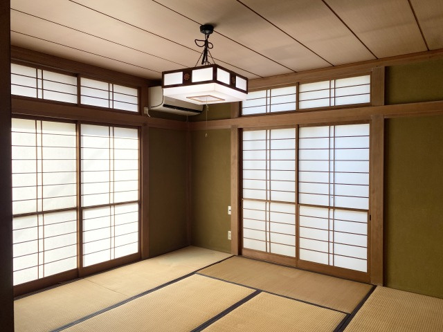あきる野市雨間　中古戸建の和室|1階和室南側