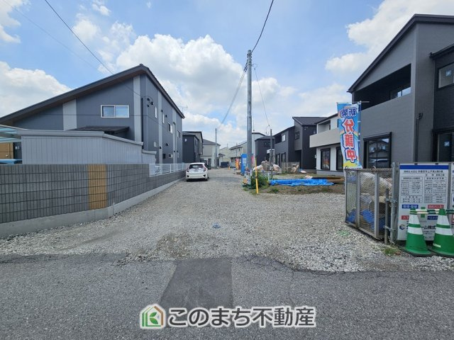 グラファーレ宇都宮市上戸祭2期の前面道路含む現地写真|前面道路含む現地写真