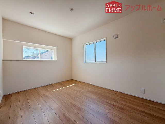熊谷市赤城町1丁目　新築戸建　全２棟の洋室|居室は全室収納あり！たっぷりある収納活用でお部屋もキレイを保てます♪
