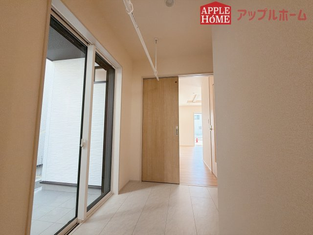 熊谷市赤城町1丁目　新築戸建　全２棟のランドリースペース|ランドリースペースあります♪
