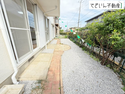 【庭】 | 熊谷市万吉　中古住宅   | 現地(2026年4月撮影)