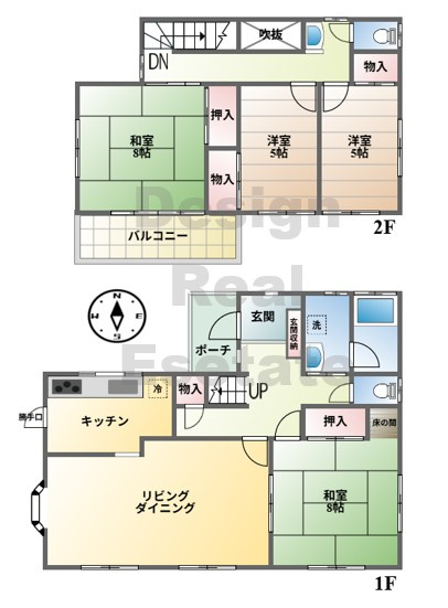【間取り】 | 熊谷市万吉　中古住宅  