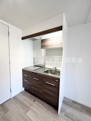 大阪市城東区放出西３丁目の賃貸マンションのキッチン
