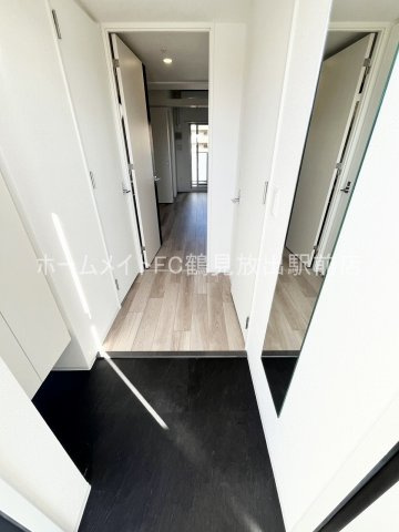 大阪市城東区放出西３丁目の賃貸マンションの玄関
