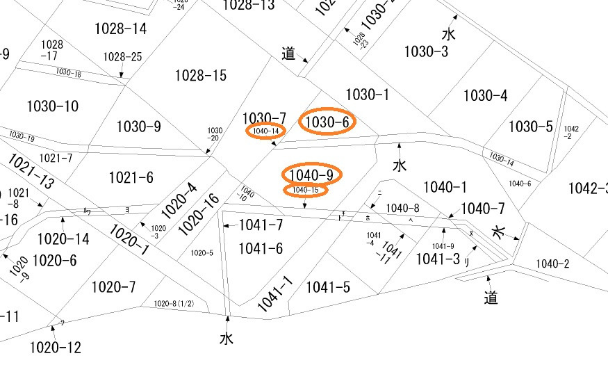 安佐北区可部東２丁目の土地図
