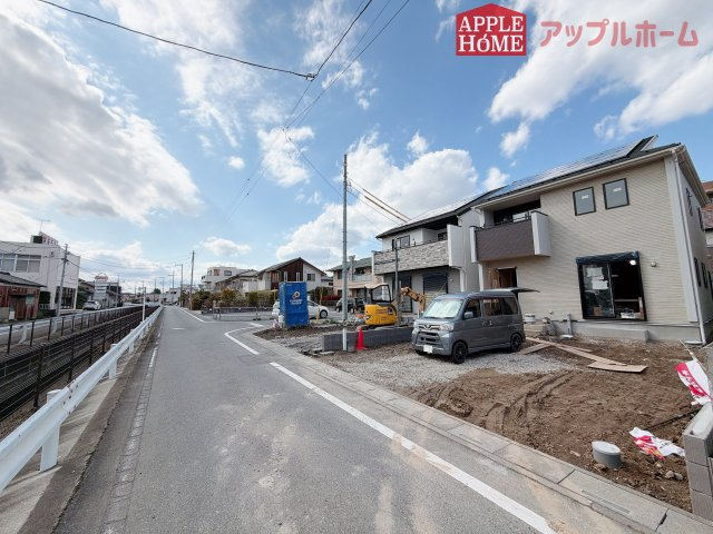 熊谷市赤城町1丁目　新築戸建　全２棟の外観|2/27 撮影
