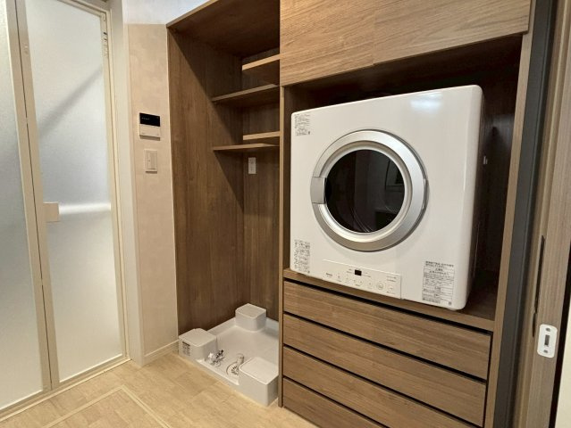 プランタウン清末鞍馬Ⅲのランドリースペース