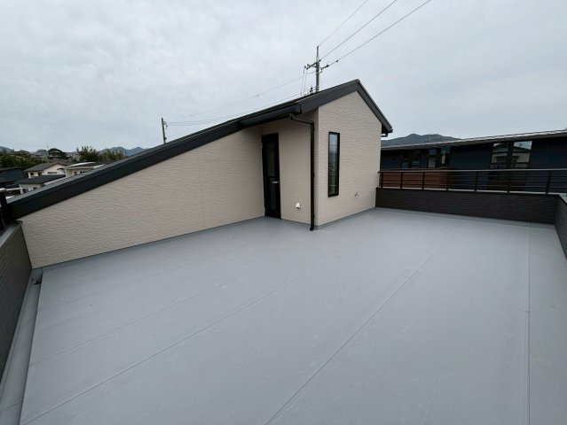 プランタウン清末鞍馬Ⅲのバルコニー