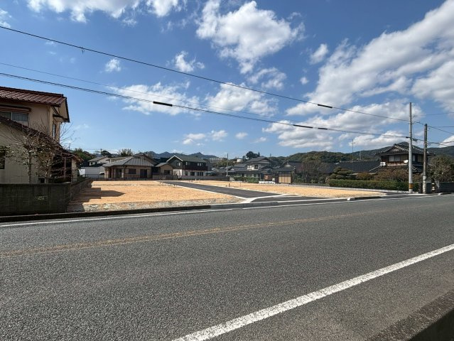 プランタウン清末鞍馬Ⅲの前面道路含む現地写真|現地前面道路