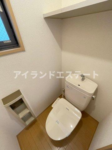 ラーク駒沢　1フロア1住戸　バストイレ別　駅近のトイレ