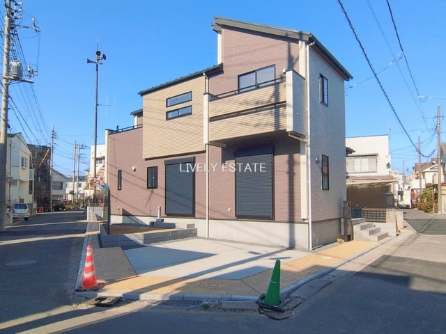草加市新里町 新築分譲住宅 全3棟 3号棟の外観