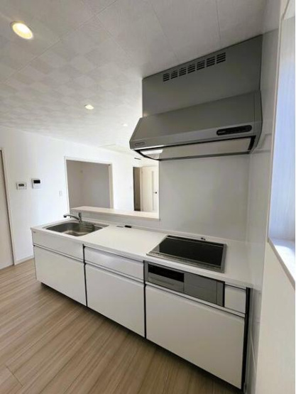 【キッチン】 | 土浦市天川2丁目　新築戸建 | 料理をしながらでも、ご家族との会話を楽しめる対面式キッチン♪