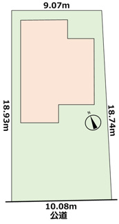 【区画図】 | 安城市根崎町南根　戸建