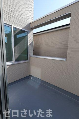《仲介手数料無料》大宮区天沼町２丁目1043-2新築一戸建てメルディアのバルコニー