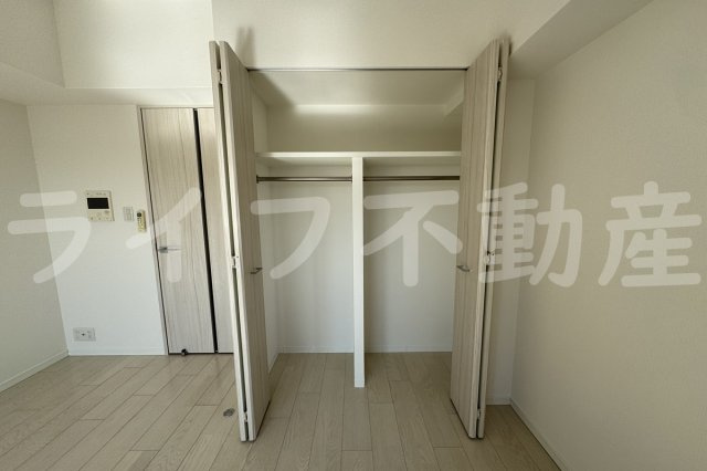 S-RESIDENCE緑橋駅前の収納|ちょっとした収納スペースも充実しています