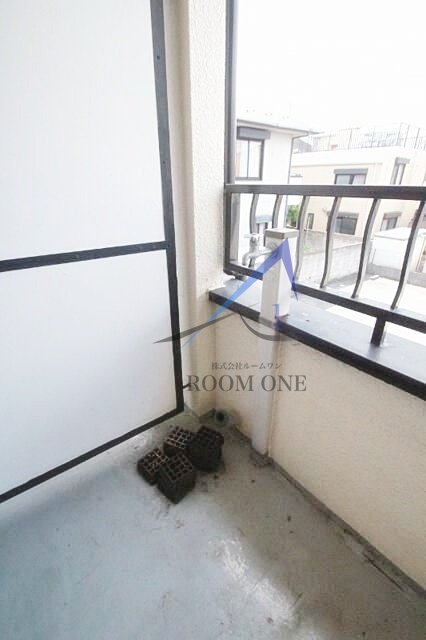 コーポ羽根沢のバルコニー|バルコニーです。