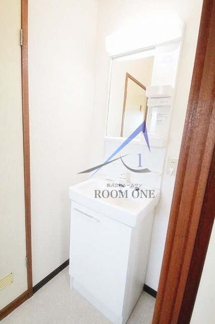 コーポ羽根沢の洗面所|洗面台です。