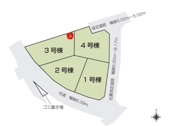 那珂市杉23-P2　１号棟　新築戸建の内観：施工例
