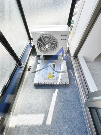 b’CASA Tokyo Eastのバルコニー|バルコニーです。