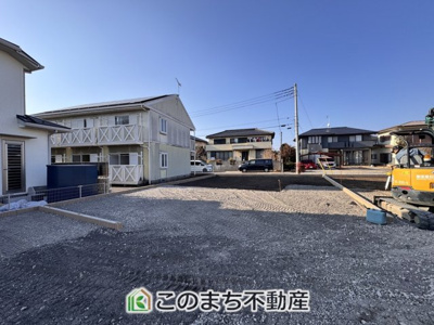 【完成予想図】 | グラファーレ宇都宮市上戸祭2期　2号棟 | 建築中現地写真（同社施工の完成物件・モデルハウスがご見学できます）