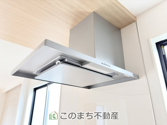 グラファーレ宇都宮市上戸祭2期のキッチン|お料理の匂いもスッキリ♪シンプルデザインで掃除も簡単‼
