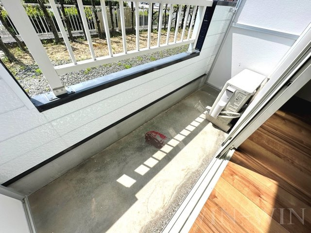 グリーンヒル村田のバルコニー