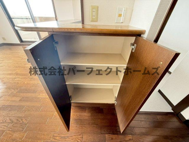 ダイアパレス枚方サウスピアの収納|小物を収納するのに便利です