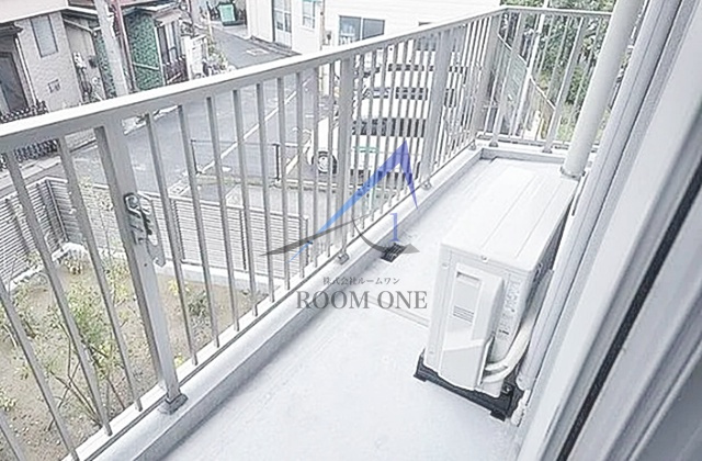 スカイグランデ八広Ａ棟のバルコニー|バルコニーです。