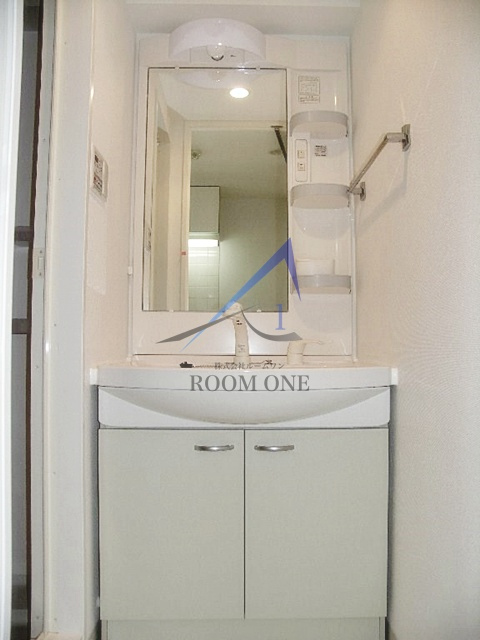 メインステージ蔵前の洗面所|洗面台です。